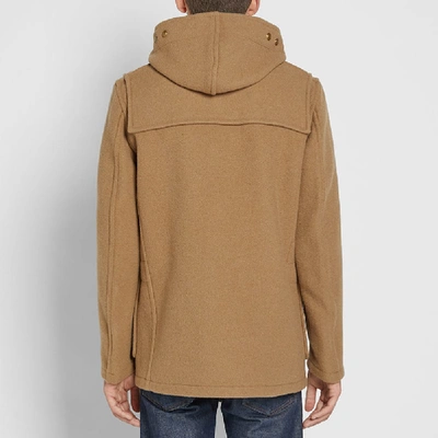 Shop Gloverall Mid Length Monty Duffle Coat In Neutrals