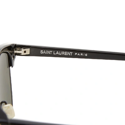 Shop Saint Laurent Sl 108 Sunglasses In Black