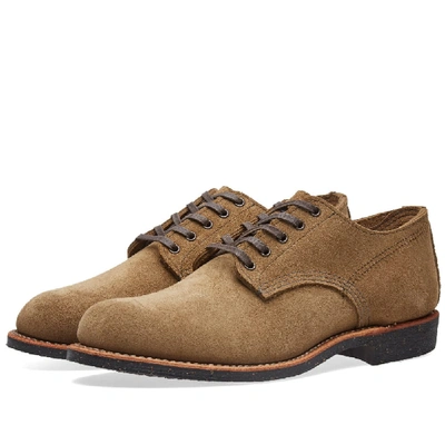 Shop Red Wing 8043 Heritage Work Merchant Oxford In Green