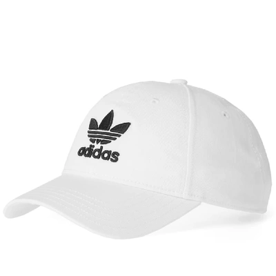 Shop Adidas Originals Adidas Trefoil Cap In White