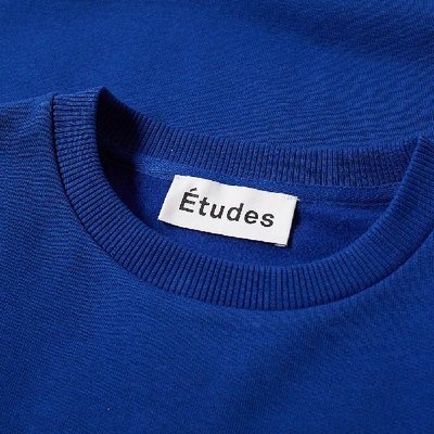 Shop Etudes Studio Études Etoile Europa Crew Sweat In Blue