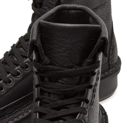 Clarks Originals Oswyn Hi Top Wedge Sneakers - Black | ModeSens