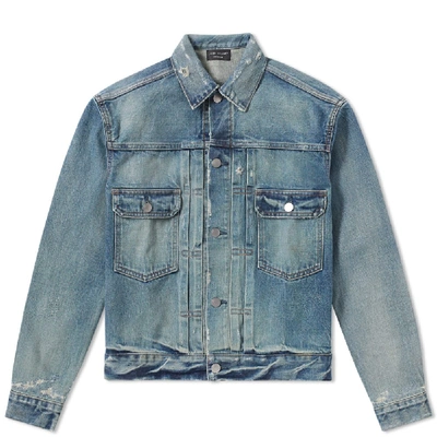 Shop John Elliott Thumper Jacket In Blue