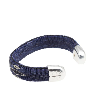 Shop Chamula Bendable Bracelet In Blue