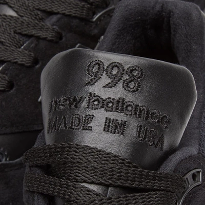 Shop New Balance M998nj - Made In The Usa In Black