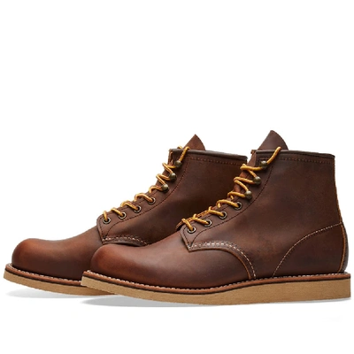 Shop Red Wing 2950 Heritage Work Rover Boot In Brown