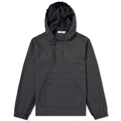 Shop Nanamica Warm Dry Pullover Hoody In Grey