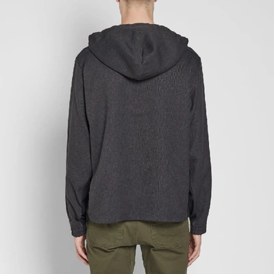 Shop Nanamica Warm Dry Pullover Hoody In Grey