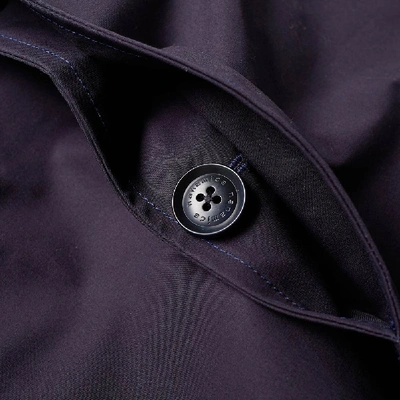 Shop Nanamica Gore-tex Soutien Collar Coat In Blue