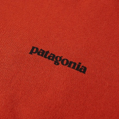 Shop Patagonia P-6 Logo Tee In Red