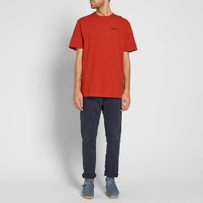 Shop Patagonia P-6 Logo Tee In Red