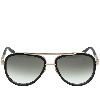 Shop Dita Mach-two Sunglasses In Black
