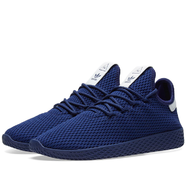 adidas dark blue pharrell williams hu shoes