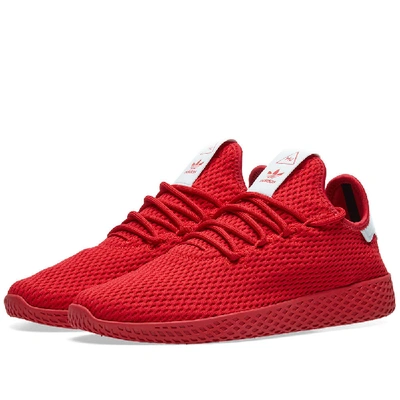 Adidas Originals Adidas X Pharrell Williams Tennis Hu In Red | ModeSens