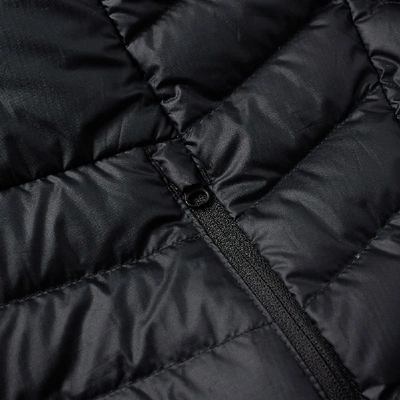 Shop Nike Guild Hooded Down Vest In Black