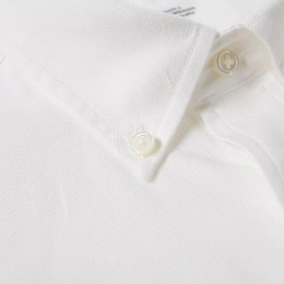 Shop Bedwin & The Heartbreakers Button Down Brian Oxford Shirt In White