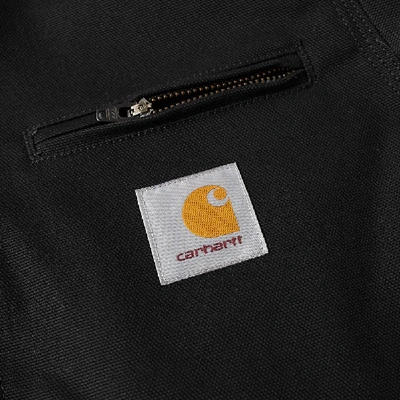 Shop Carhartt Detroit Jacket In Black