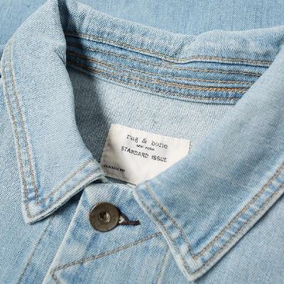 Shop Rag & Bone Jean Jacket In Blue