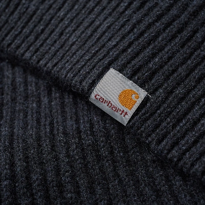 Shop Carhartt Rib Crew Knit In Blue