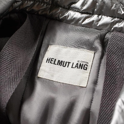 Shop Helmut Lang 1999 Re-edition Astro Moto Jacket In Grey