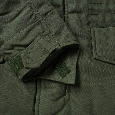 Shop Alpha Industries M-65 Heritage Nasa Jacket In Green
