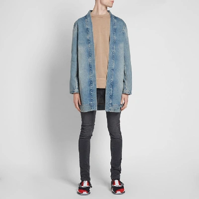Puma X Xo Denim Kimono In Blue ModeSens