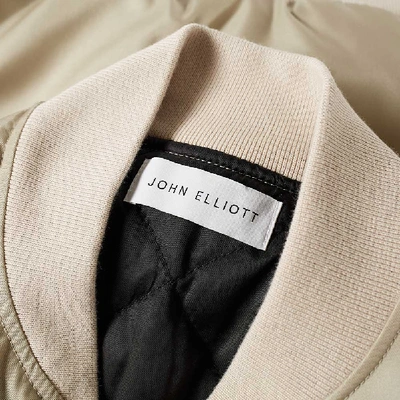 Shop John Elliott Bogota Bomber Jacket In Neutrals