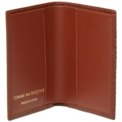 Shop Comme Des Garçons Comme Des Garcons Sa6400lg Luxury Wallet In Brown