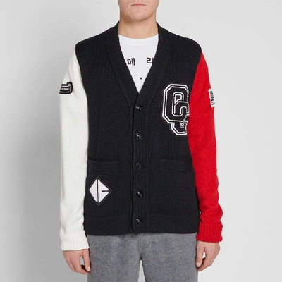 Shop Opening Ceremony Varsity Cardigan In Black