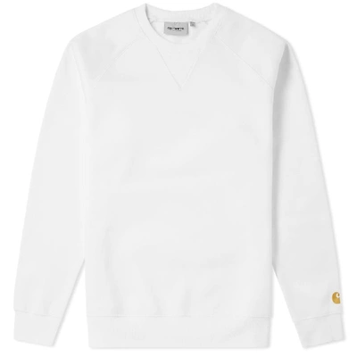 Shop Carhartt Chase Sweat In White