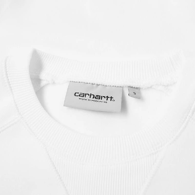 Shop Carhartt Chase Sweat In White