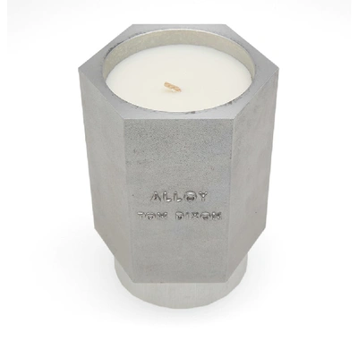 Shop Tom Dixon Alloy Candle In Silver