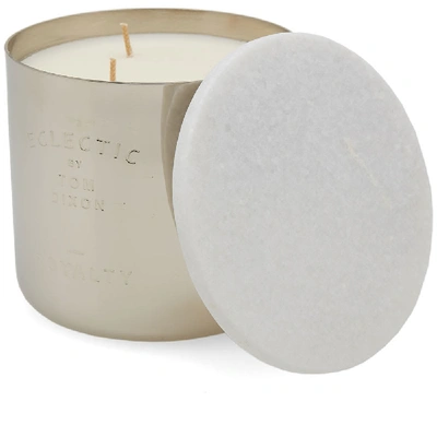Shop Tom Dixon Eclectic Royalty Candle In Silver