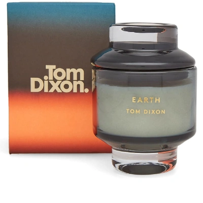 Shop Tom Dixon Elements Earth Candle In Black