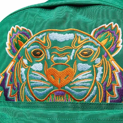 Shop Kenzo Tiger Backpack In Green
