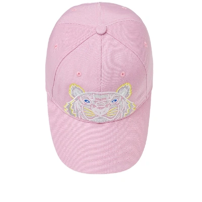 Shop Kenzo Tiger Cap In Pink