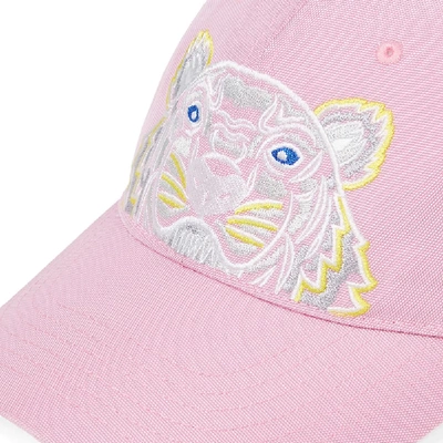 Shop Kenzo Tiger Cap In Pink