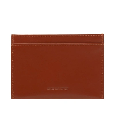 Shop Dries Van Noten Plain Card Holder In Brown