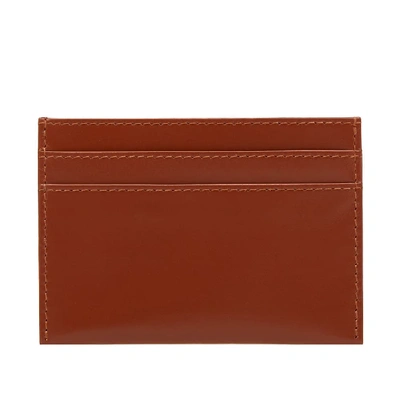 Shop Dries Van Noten Plain Card Holder In Brown