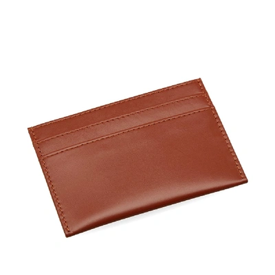 Shop Dries Van Noten Plain Card Holder In Brown