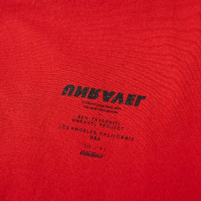 Shop Ben Taverniti Unravel Project Unravel Project Tour Skate Tee In Red