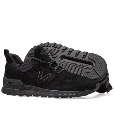 New Balance Ms574da In Black | ModeSens