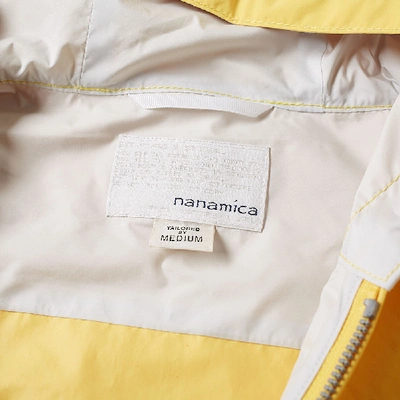 Shop Nanamica Micro Polyester Taffeta Cruiser Jacket In Yellow