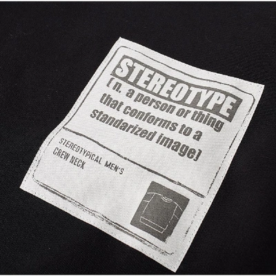 Shop Maison Margiela 10 Stereotype Crew Sweat In Black