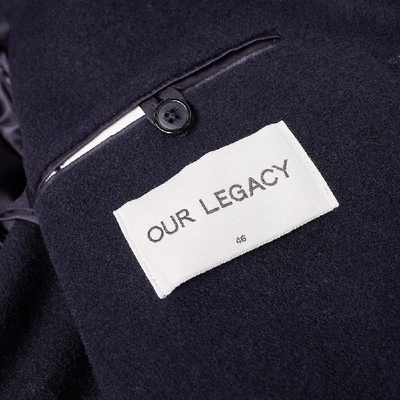Shop Our Legacy Unconstructed Classic Jacket In Blue