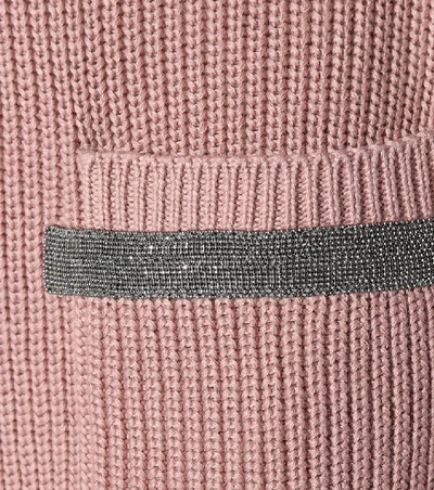 Shop Brunello Cucinelli Cotton Sweater In Female