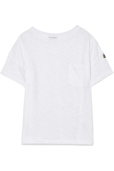 Shop Moncler Cotton-jersey T-shirt