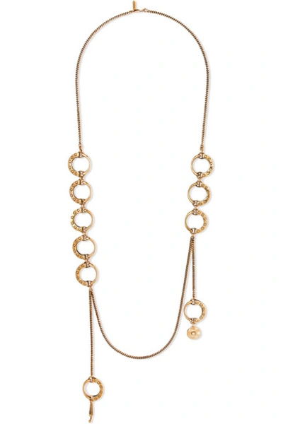 Shop Chloé Quinn Gold-tone Necklace