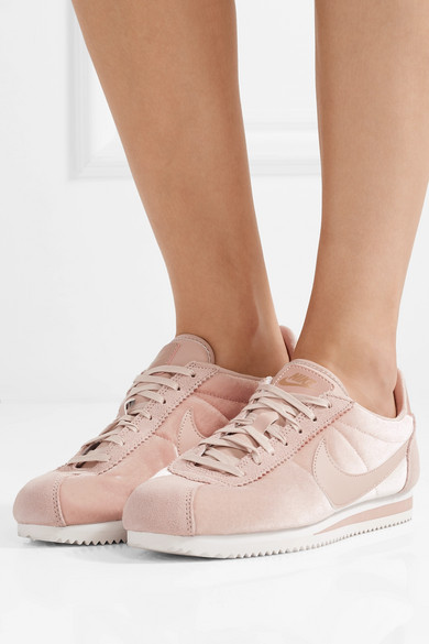 nike cortez pink leather