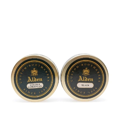 Shop Alden Shoe Company Alden Polishing Kit In Brown